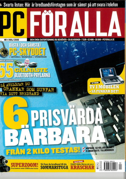 PC FÖR ALLA 2006: 4