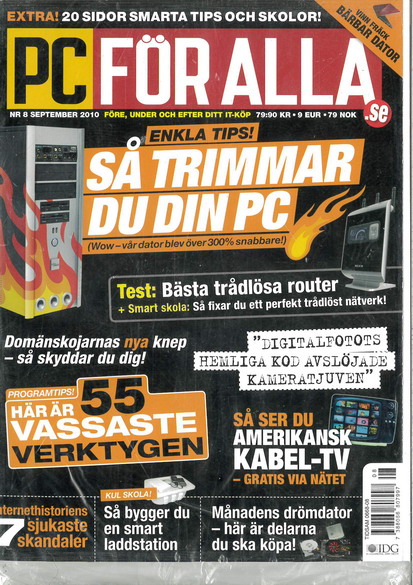 PC FÖR ALLA 2010: 8 (NY)