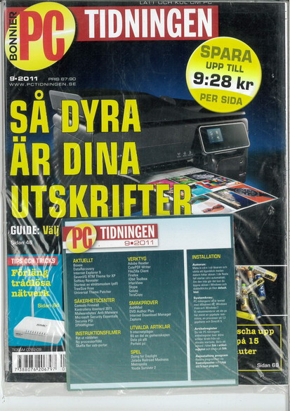 BONNIER PC TIDNINGEN 2011: 9 (NY)