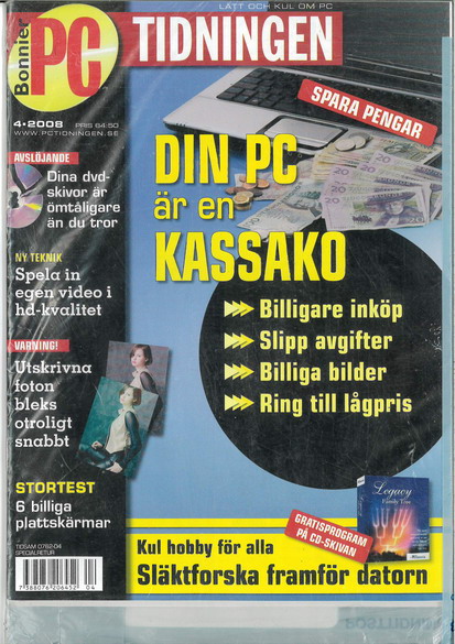 BONNIER PC TIDNINGEN 2008: 4 (NY)