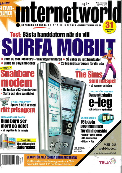 INTERNETWORLD 2003: 2