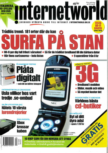 INTERNETWORLD 2003: 4