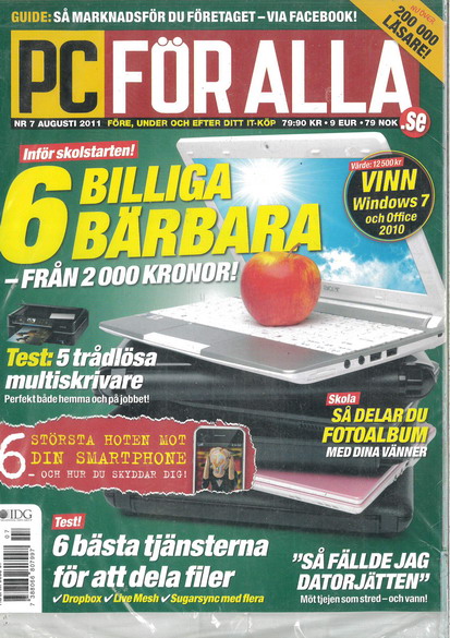 PC FÖR ALLA 2011: 7 (NY)