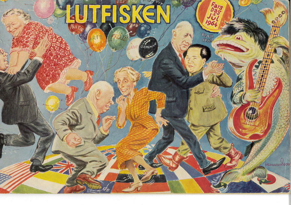 LUTFISKEN: FARS DAG OCH JUL 1964