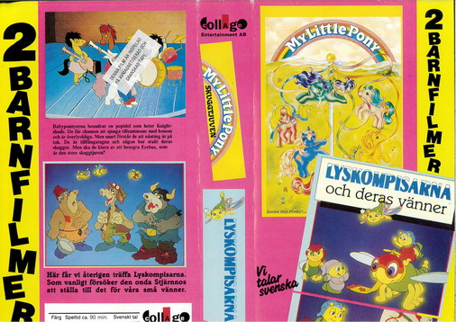 My Little Pony + Lyskompisarna (VHS)6007