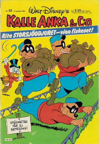 KALLE ANKA & CO 1981:32