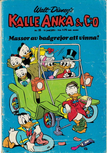 KALLE ANKA & CO 1972:25
