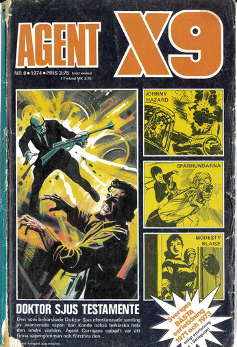 AGENT X9 1974: 8