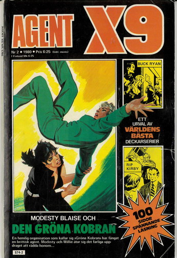 AGENT X9 1980: 2