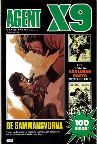 AGENT X9 1981: 8