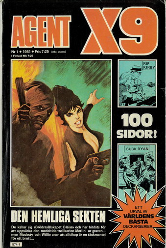 AGENT X9 1981: 1