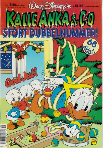 KALLE ANKA & CO 1990:51-52 (JULNUMMER)