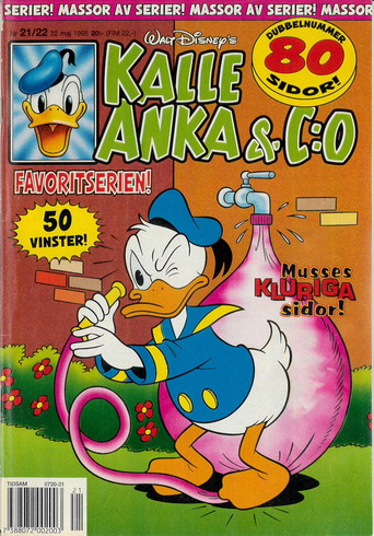 KALLE ANKA & CO 1995:21/22 (BILAGA)