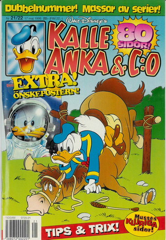 KALLE ANKA & CO 1996:21/22 (BILAGA)