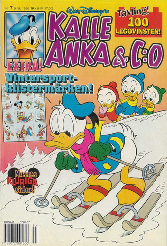 KALLE ANKA & CO 1996: 7