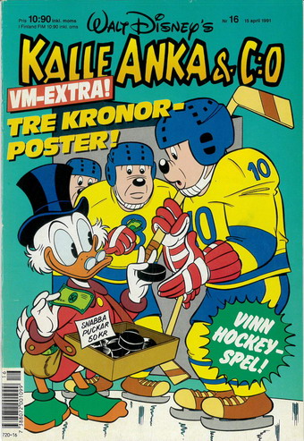 KALLE ANKA & CO 1991:16