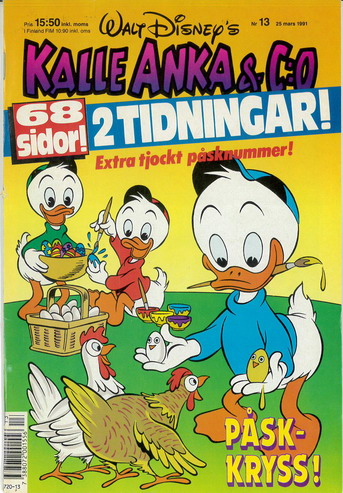 KALLE ANKA & CO 1991:13 (BILAGA)