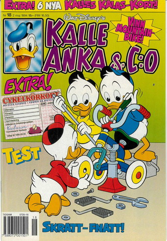 KALLE ANKA & CO 1994:18