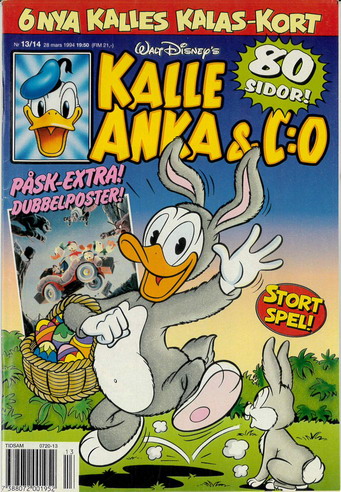 KALLE ANKA & CO 1994:13/14 (BILAGA)