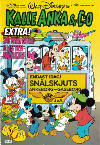 KALLE ANKA & CO 1987:40