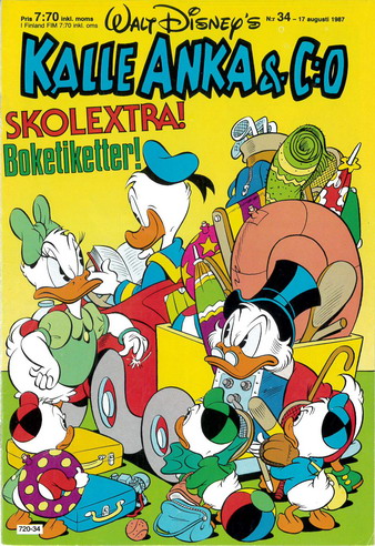 KALLE ANKA & CO 1987:34