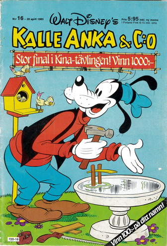 KALLE ANKA & CO 1983:16