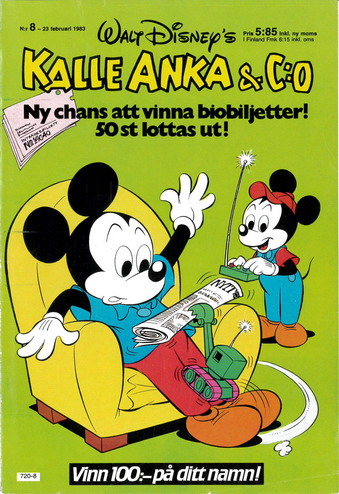 KALLE ANKA & CO 1983: 8