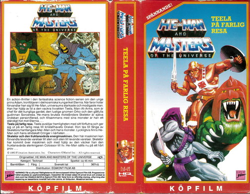 He-Man - Teela På farlig resa  (vhs)