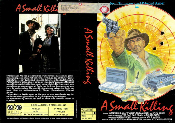 A Small Killing (vhs) norge