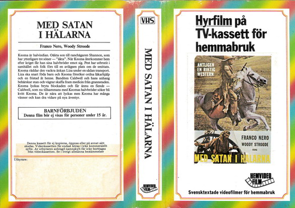 002 MED SATAN I HÄLARNA (VHS)