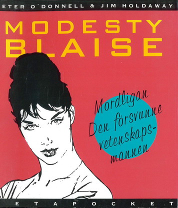 BETAPOCKET 1993: 4 - MODESTY BLAISE - MORDLIGAN DEN FÖRSVUNNE VE
