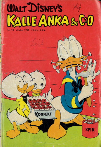 KALLE ANKA & CO 1955:10 RITAT