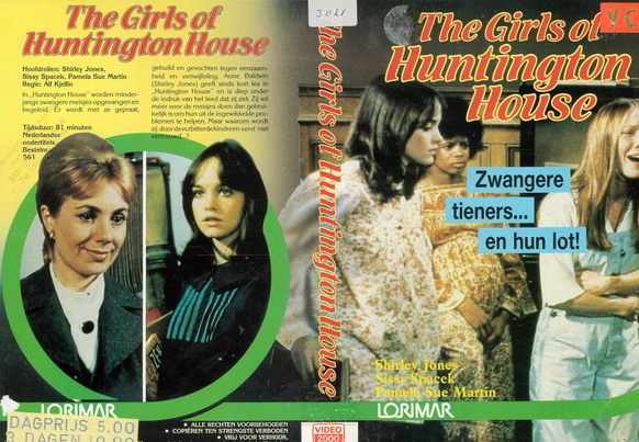 THE GIRLS OF HUNTINGTON HOUSE (vhs-omslag)
