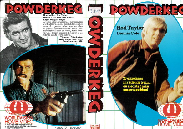 POWDERKEG (vhs-omslag)