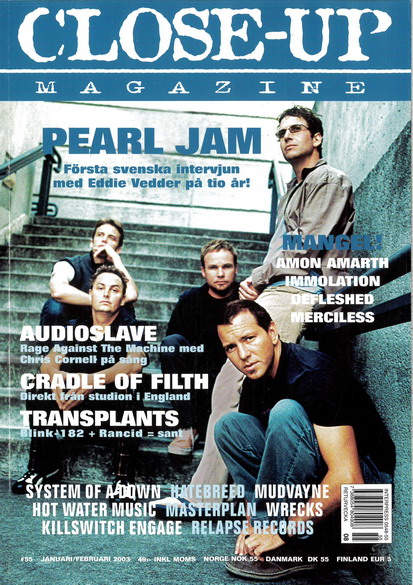 CLOSE-UP MAGAZINE 55 - JANUARI/FEBRUARI 2003