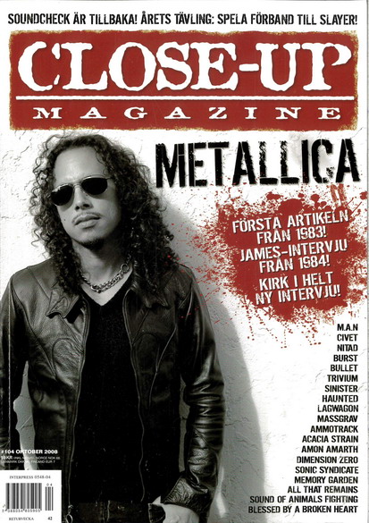 CLOSE-UP MAGAZINE 104 - OKTOBER 2008