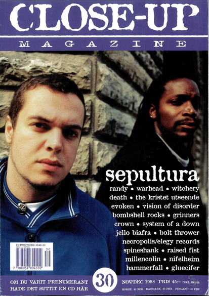 CLOSE-UP MAGAZINE 30 - NOV/DEC 1998
