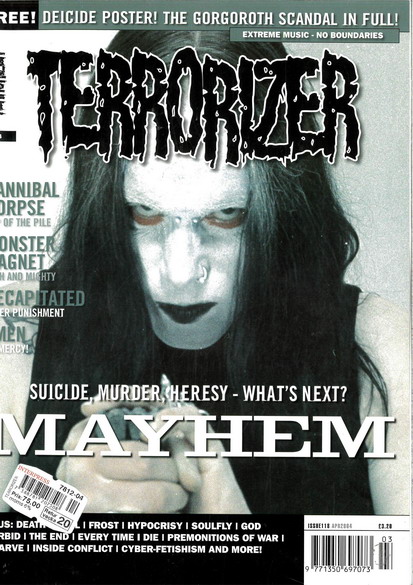 TERRORIZER #118