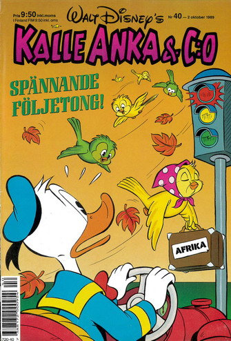 KALLE ANKA & CO 1989:40