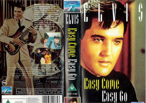 Elvis - Easy Come Easy Go (vhs) uk