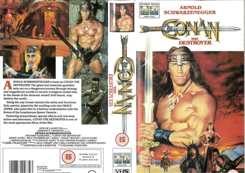 Conan the destroyer (vhs) uk