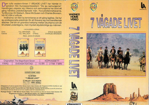 7 Vågade Livet (vhs)