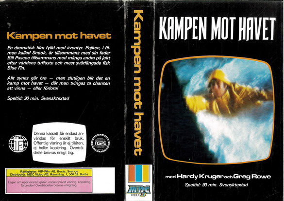 Kampen Mot Havet (vhs)
