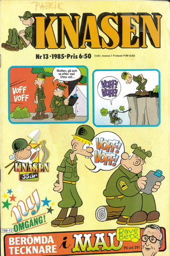 KNASEN 1985:13 (skrivit omslag)