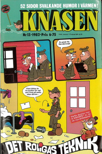 KNASEN 1982:13 (ful baksida)