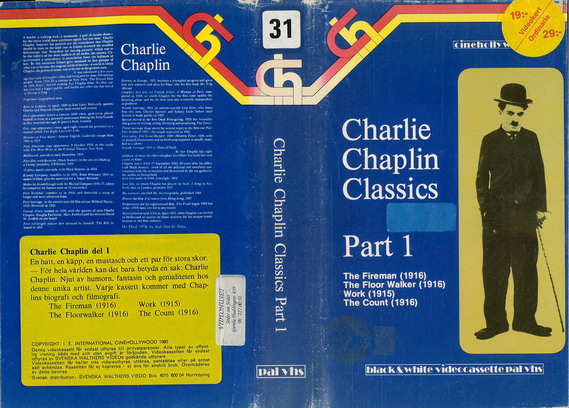 31 CHARLIE CHAPLIN 1 (VHS)