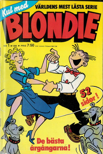 KUL MED BLONDIE 1986: 1