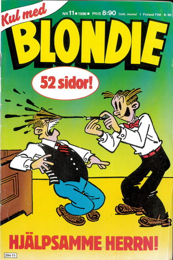 KUL MED BLONDIE 1986:11