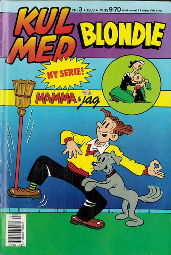 KUL MED BLONDIE 1988: 3