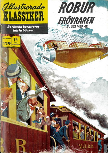 ILLUSTRERADE KLASSIKER NR: 129 - ROBUR ERÖVRAREN 1.25